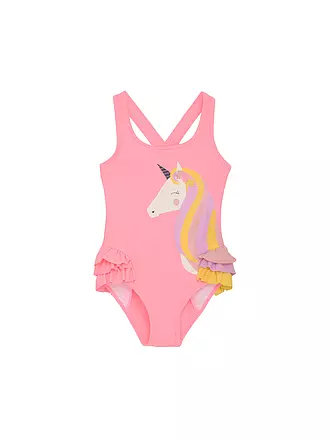 COLOR KIDS | Maillot de bain fille Application | rosa